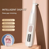 LED Pet Paw Trimmer & Nail Grinder - pet grooming supply