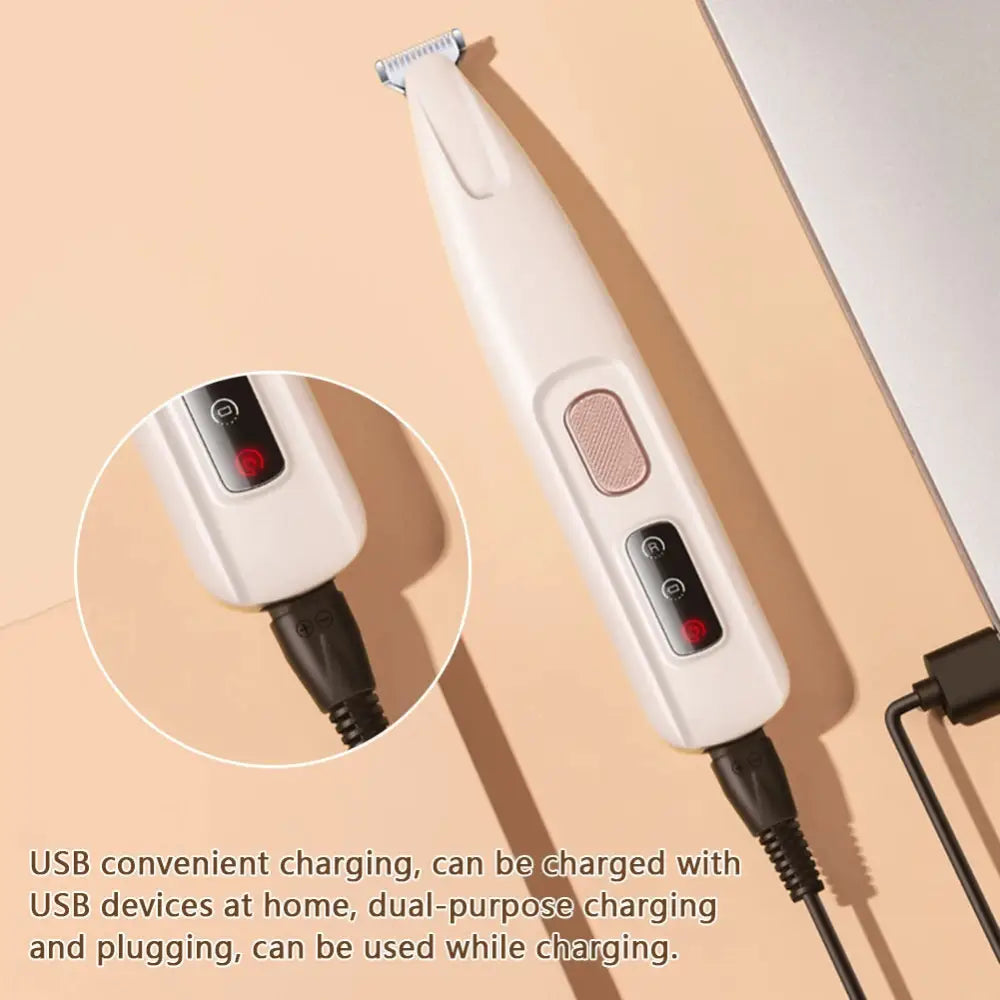 LED Pet Paw Trimmer & Nail Grinder - pet grooming supply