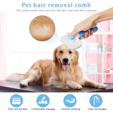 Long Hair Pet Grooming & Hair Remover Brush - pet brush