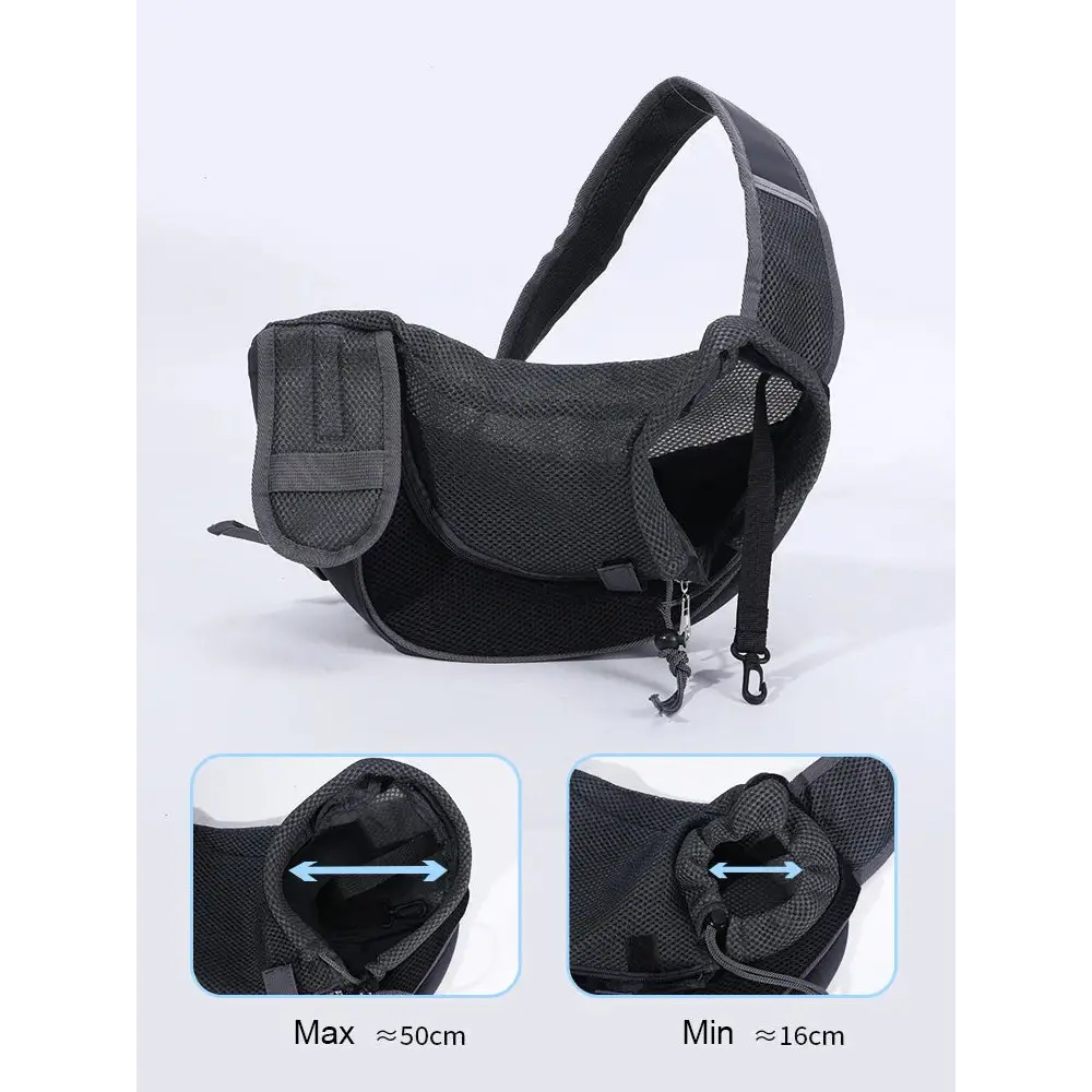 One-Shoulder Pet Travel Bag – Breathable Crossbody Carrier - pet carrier