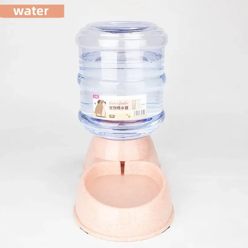Pet Feeder Bowl with Automatic Water Dispenser - CW022-2 - pet bowls