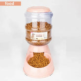 Pet Feeder Bowl with Automatic Water Dispenser - CW022-6 - pet bowls