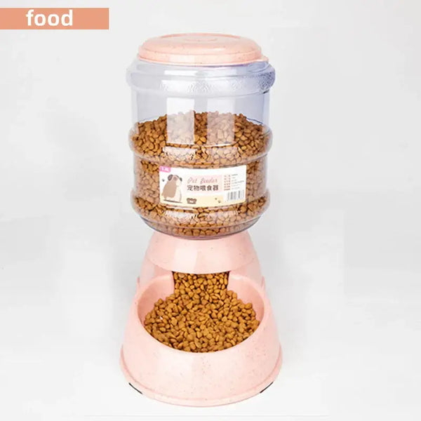 Pet Feeder Bowl with Automatic Water Dispenser - CW022-6 - pet bowls