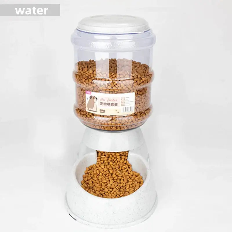 Pet Feeder Bowl with Automatic Water Dispenser - CW022-7 - pet bowls