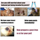 Pet Flea & Tick Spray – Safe for Dogs Cats & Home - flea/tick control