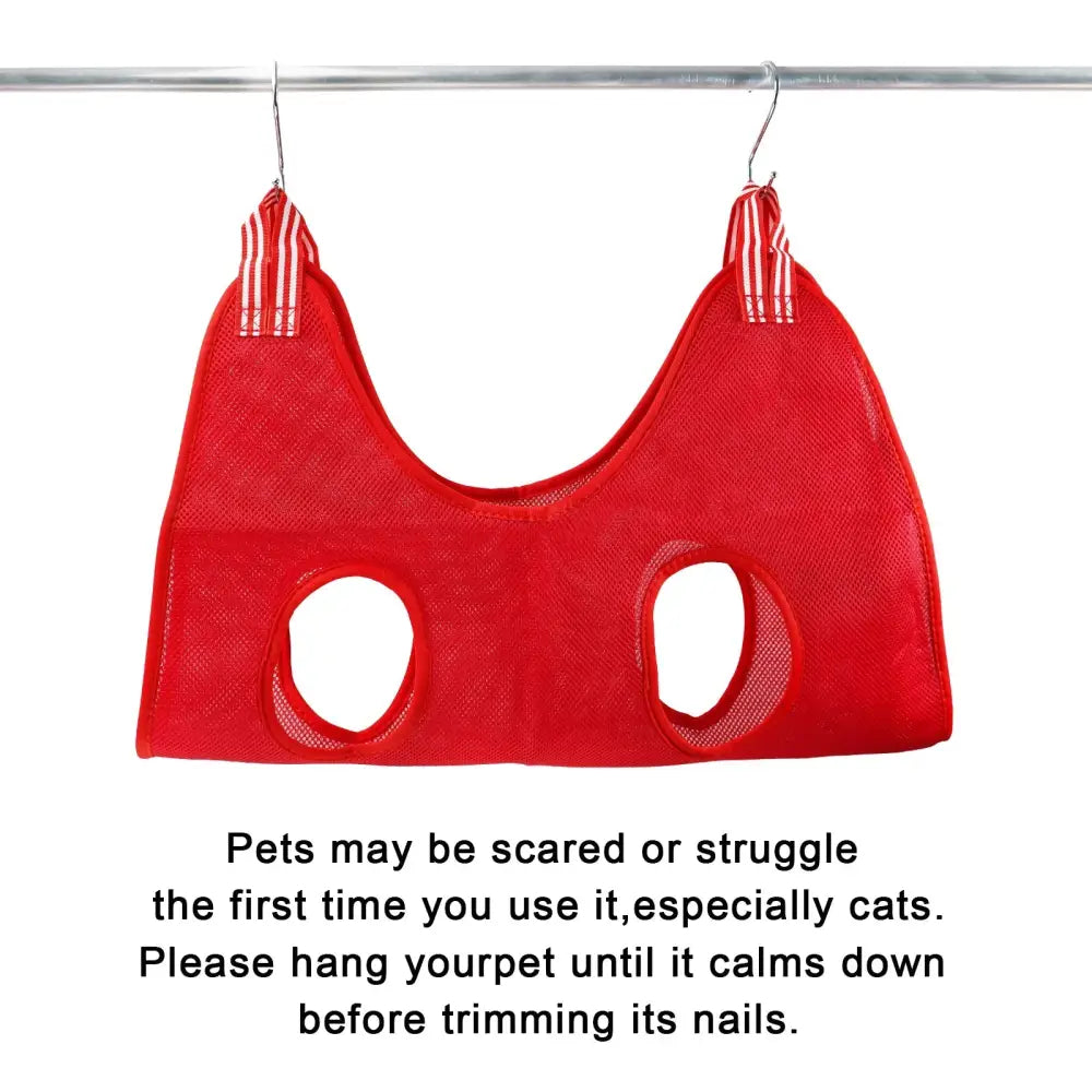 Pet Grooming Hammock for Cats & Dogs - pet grooming supply