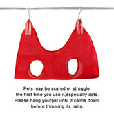 Pet Grooming Hammock for Cats & Dogs - pet grooming supply