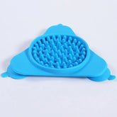 Pet Lick Pad Sucker Slow Food Plate - Pet Supplies / Blue
