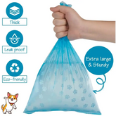 Pet Poop Bag Solid Color Printed Pet Garbage Bag Clean Poop Bag Dog Walking Portable Poop Bag For Dogs Litter