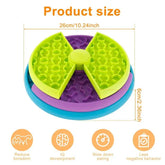 Pet Slow Food Feeder Interactive Toy for Anti Choking Bowl