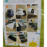 Pet Stairs & Ramp – Memory Foam Washable Cover - Pet stairs