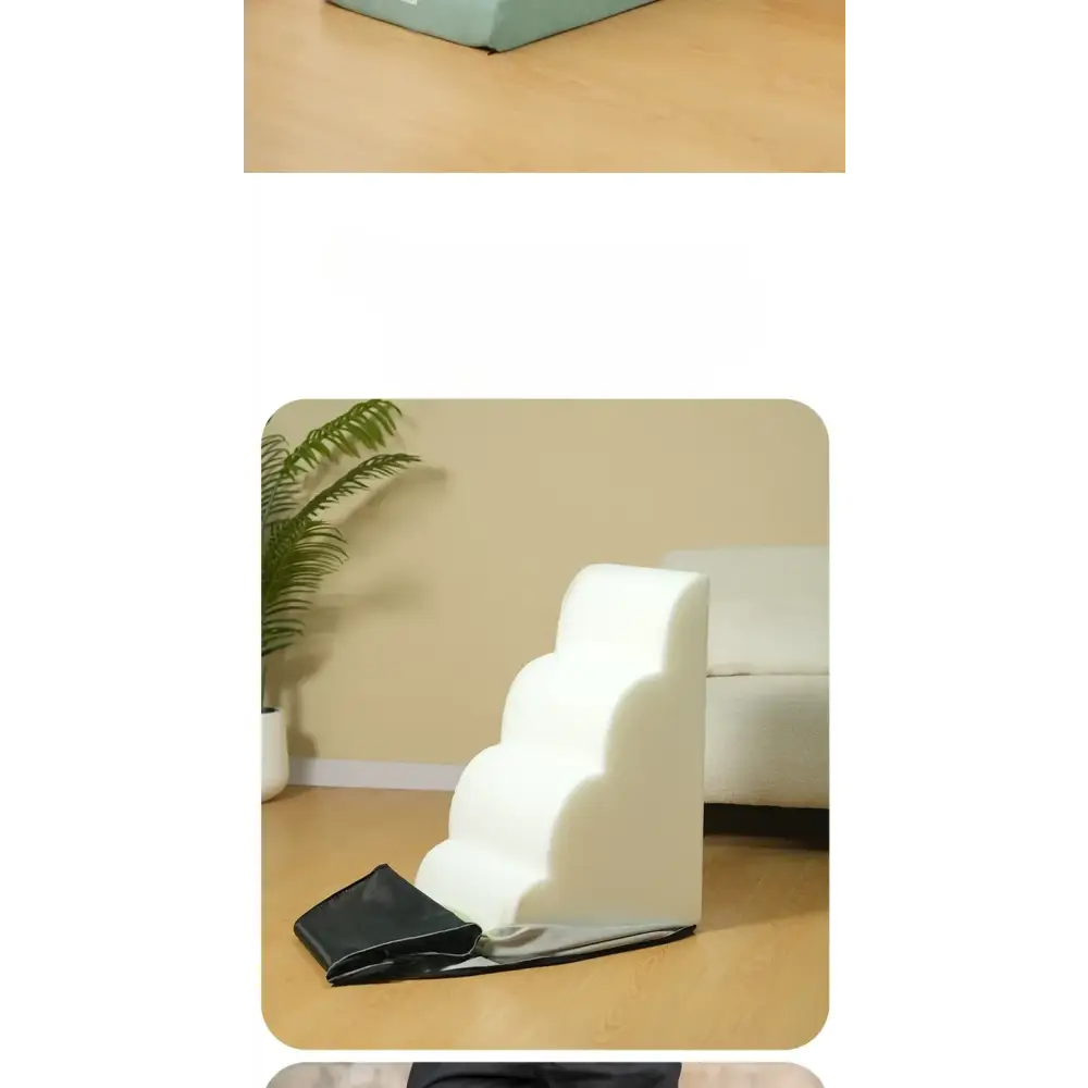 Pet Stairs & Ramp – Memory Foam Washable Cover - Pet stairs