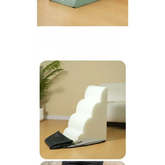 Pet Stairs & Ramp – Memory Foam Washable Cover - Pet stairs