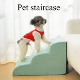 Pet Stairs & Ramp – Memory Foam Washable Cover - Pet stairs