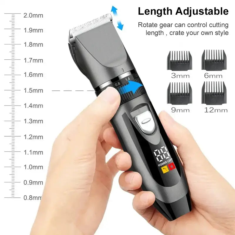 PetsFader Dog Hair Clippers Grooming Kit - pet grooming supply