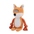 Plush Squeaky Dog Toy – Bite-Resistant Puppy Toy - Fox - dog toys
