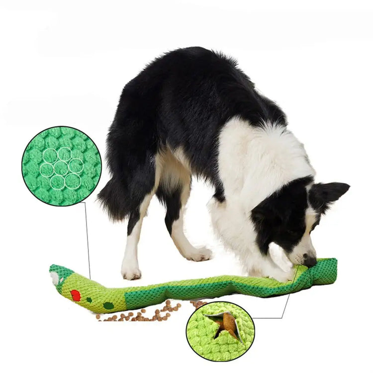 Dog Puzzle Toys Squeaky Plush Snuffle Dog Toy Game IQ Training Foraging Molar Puppy Toy for Small Medium Large Dogs Pet