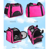 Portable Mesh Pet Travel Carrier Bag - cat carrier