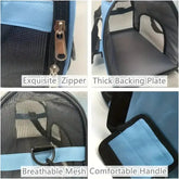 Portable Mesh Pet Travel Carrier Bag - cat carrier