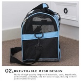 Portable Mesh Pet Travel Carrier Bag - cat carrier