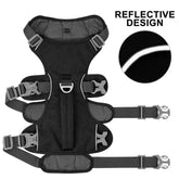 Reflective Nylon Dog Harness with Handle - dog harness