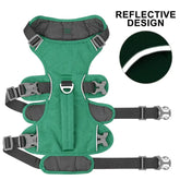 Reflective Nylon Dog Harness with Handle - dog harness