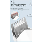 ROJECO Pet Hair Trimmer with LED Light - White / CHINA - dog hair trimmer