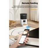 ROJECO Smart Feeder with Camera & Voice Control - 3L Camera Version - cat feeder