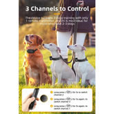 ROJECO Waterproof Dog Training Collar with Remote - Dog training collar