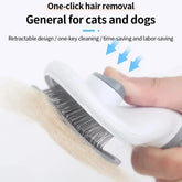 Self-Cleaning Pet Hair Removal Brush - Pet Hair Remover Brush
