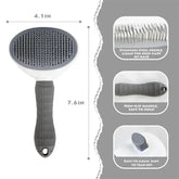 Self-Cleaning Pet Hair Removal Brush - Pet Hair Remover Brush