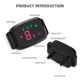 Smart Anti-Bark Dog Collar with HD Display - Dog training collar