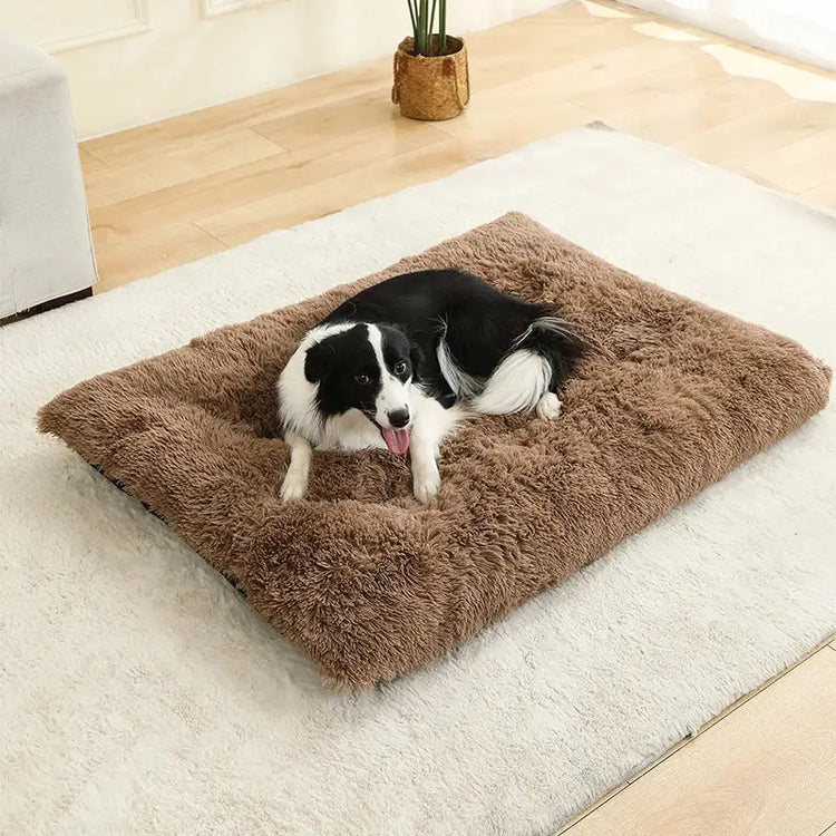 Soft Dog Beds House Soft Long Plush Best Pet Dog Bed For Dogs Basket Pet Products Cushion Cat Bed Cat Mat Animals