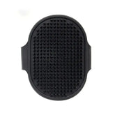 Soft Silicone Pet Bath & Grooming Brush - black - CAT GROOMING BRUSH