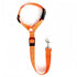 Solid Color Two-in-one Pet Car Seat Belt Nylon Lead Leash Backseat Safety Belt Adjustable Dogs Harness Collar Pet