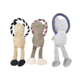 Squeaky Plush Dog Toy – Bite-Resistant & Interactive - dog toys