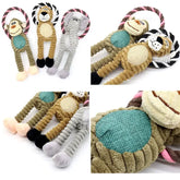 Squeaky Plush Dog Toy – Bite-Resistant & Interactive - dog toys