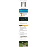 Stainless Steel Dog Training Whistle – Adjustable Bark Control - Silver - Pet training whistle