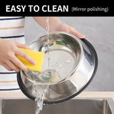 Stainless Steel Pet Feeding Bowl – 6 Sizes - pet bowls