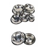 Stainless Steel Pet Feeding Bowl – 6 Sizes - pet bowls