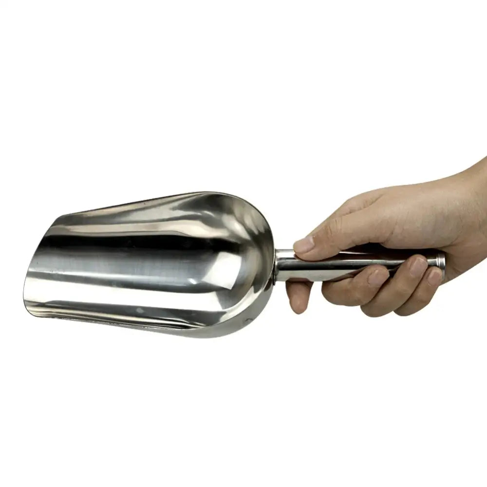 Stainless Steel Pet Food Scoop – 23.5×8×5 cm - steel - food scoop