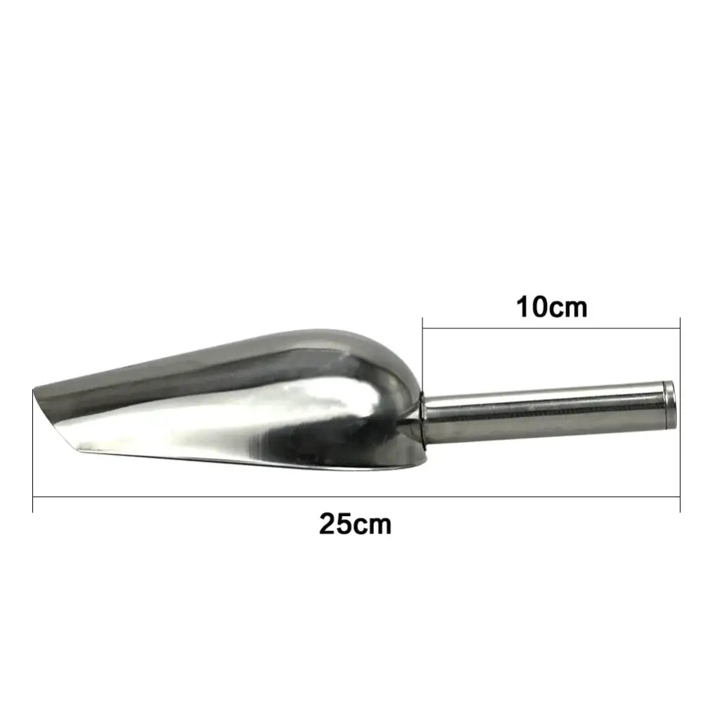 Stainless Steel Pet Food Scoop – 23.5×8×5 cm - steel - food scoop