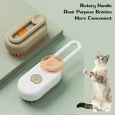 Steamy 3-in-1 Pet Grooming Brush - CAT GROOMING BRUSH