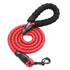 Strong Dog Leash Pet Leashes Reflective Leash For Big Small Medium Dog Leash Drag Pull Tow Golden Retriever - Red