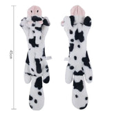 Stuffing-Free Plush Dog Toy – Squeaky & Crinkle Sound - dog toys