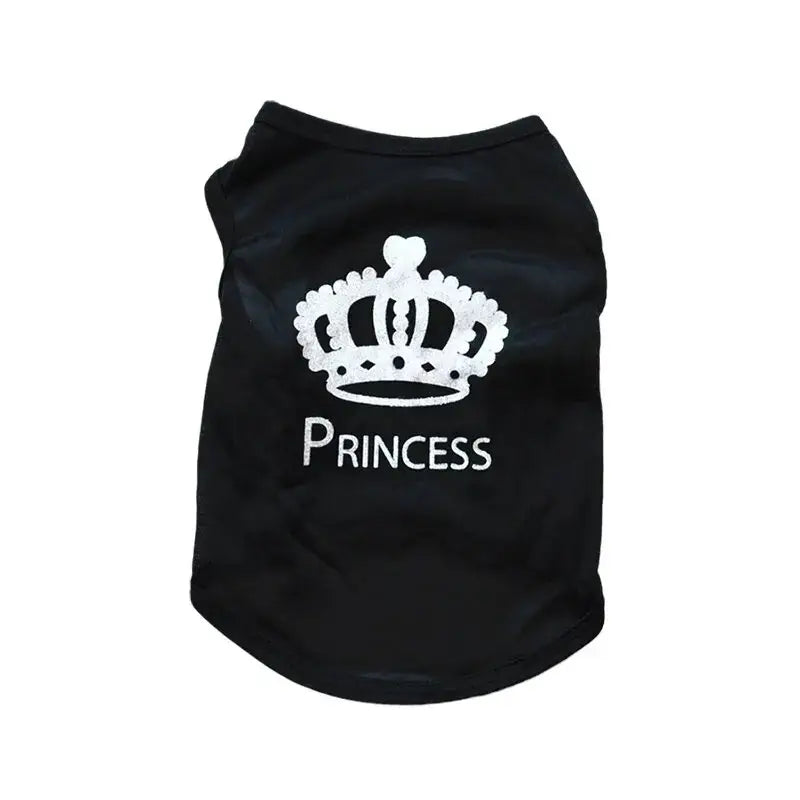 Summer Security Vest Shirt for Small Pets - Black Crown / XS-suit 0.6-1.2kg / CHINA - dog clothing