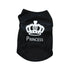 Summer Security Vest Shirt for Small Pets - Black Crown / XS-suit 0.6-1.2kg / CHINA - dog clothing