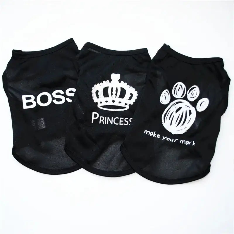 Summer Security Vest Shirt for Small Pets - dog clothing