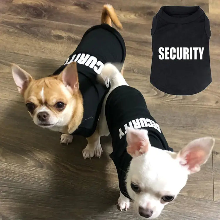 Summer Security Vest Shirt for Small Pets - dog clothing