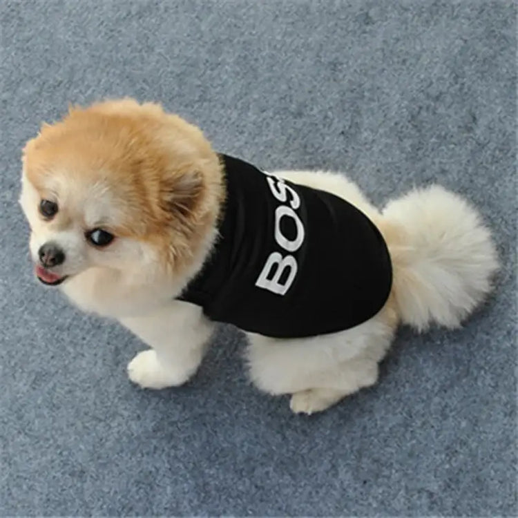 Summer Security Vest Shirt for Small Pets - dog clothing